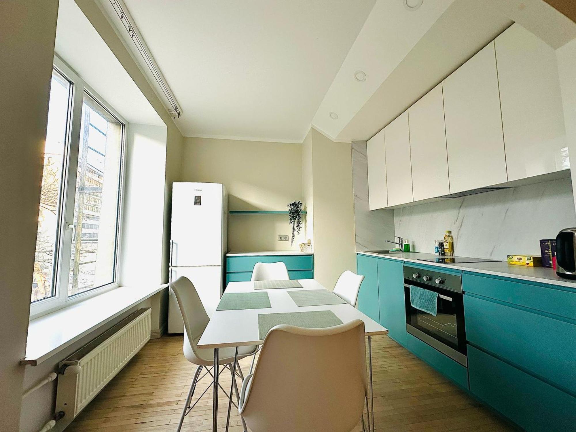 For 4 People In Center Dzīvoklis *